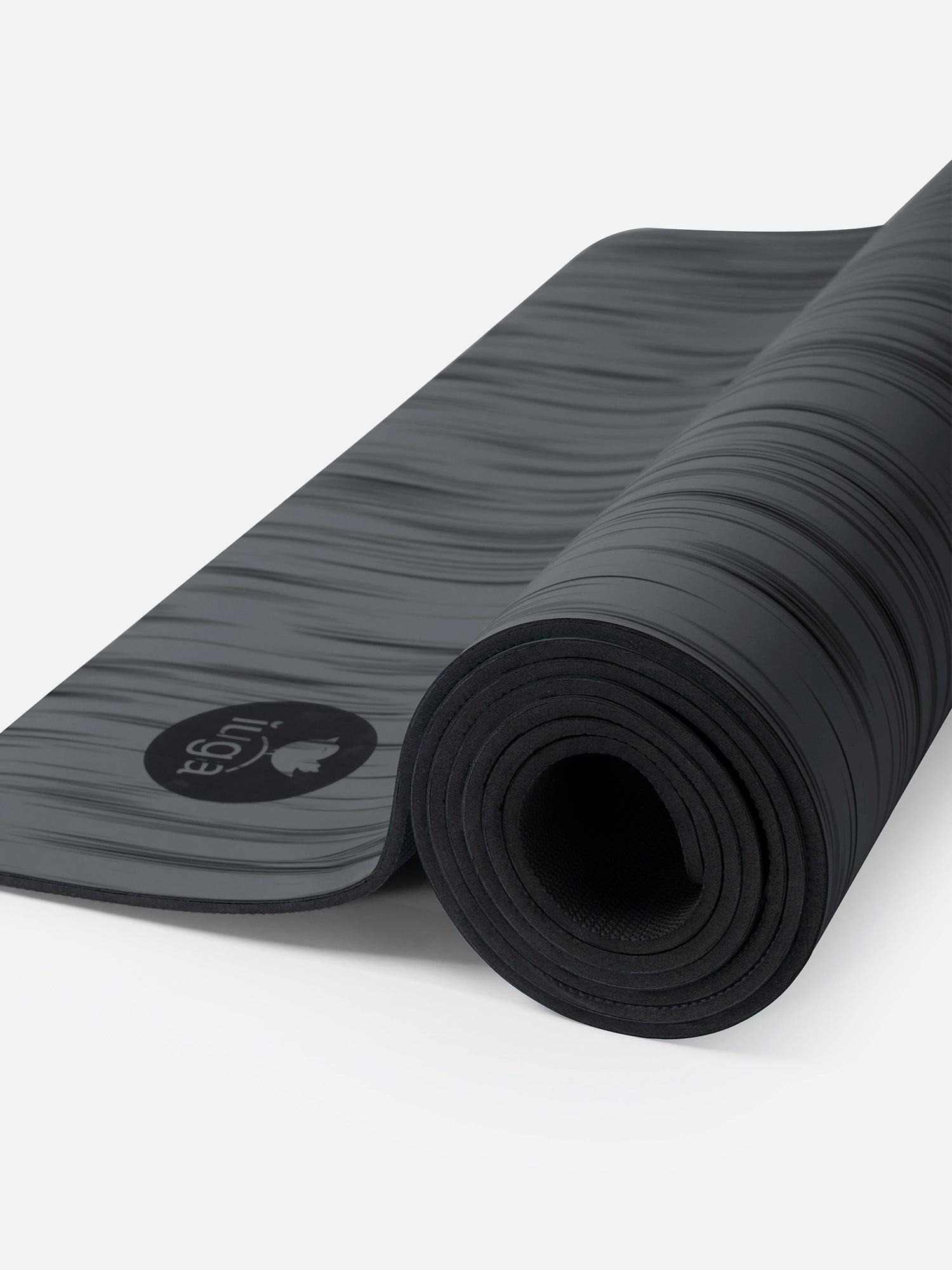 Non Slip PU Yoga Mat Gray