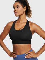 High Impact Racerback Sports Bras Black