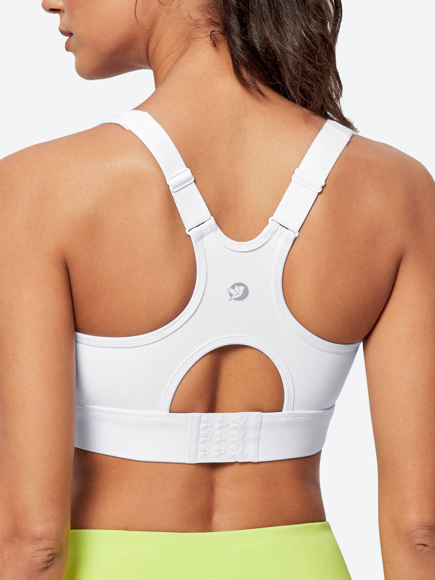 IUGA Racerback High Impact Sports Bras With Sewn-in Pads - IUGA