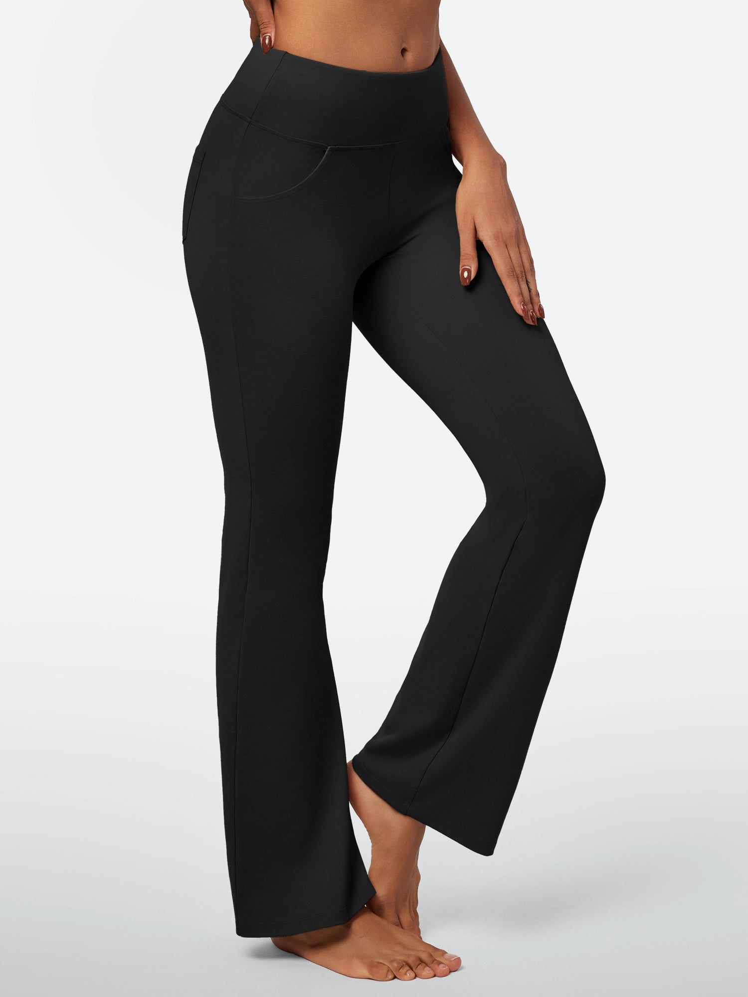 IUGA High Waisted Bootcut Yoga Pants With 4 Pockets