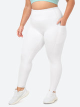 IUGA SilkFeel™ No Front Seam Plus Size Leggings With Pockets - IUGA