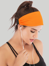 IUGA Adjustable Headbands for Women orange